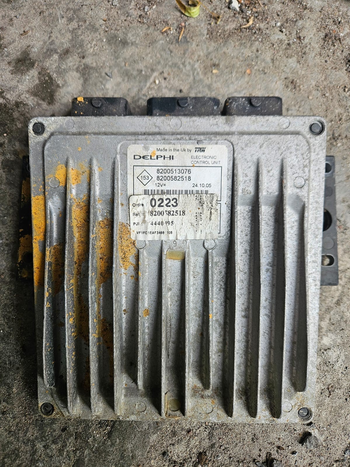 КОМП'ЮТЕР 8200513076 8200582518 RENAULT 1.5 DCI 
