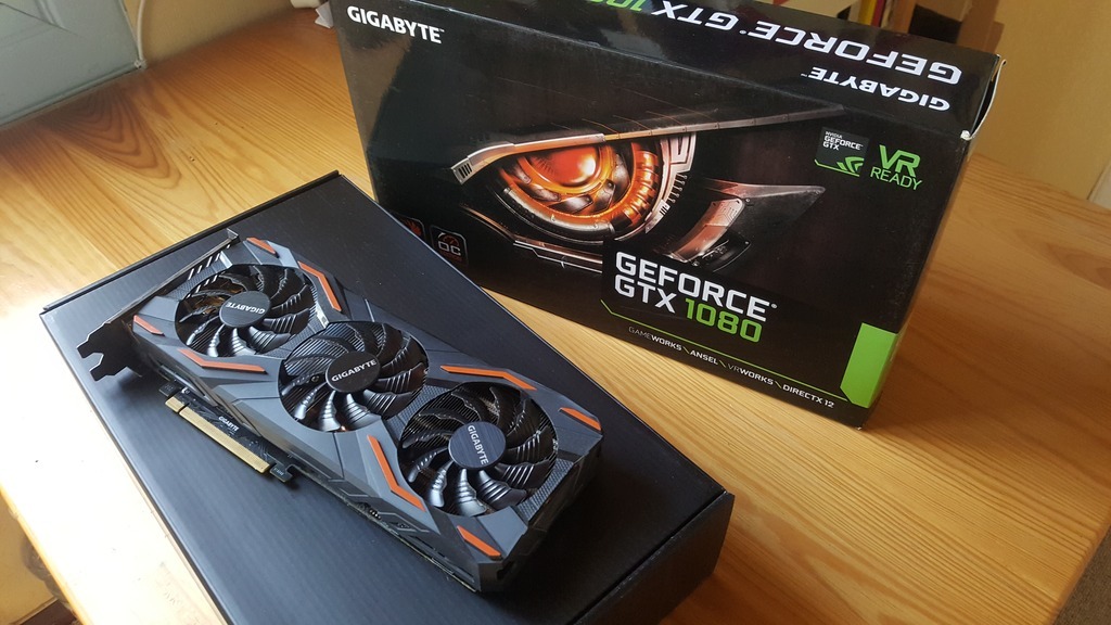 Gigabyte GeForce GTX 1080 WINDFORCE OC 8GB GDDR5X Warszawa Kup