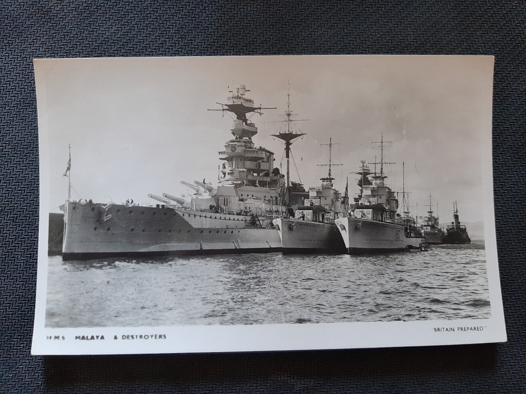 HMS Malaya i HMS Garland Warszawa Licytacja na Allegro Lokalnie