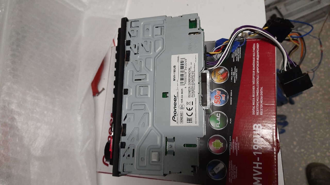 Pioneer mvh-190ub 4x50 MP3 USB bdb | Suwałki | Kup teraz na Allegro ...