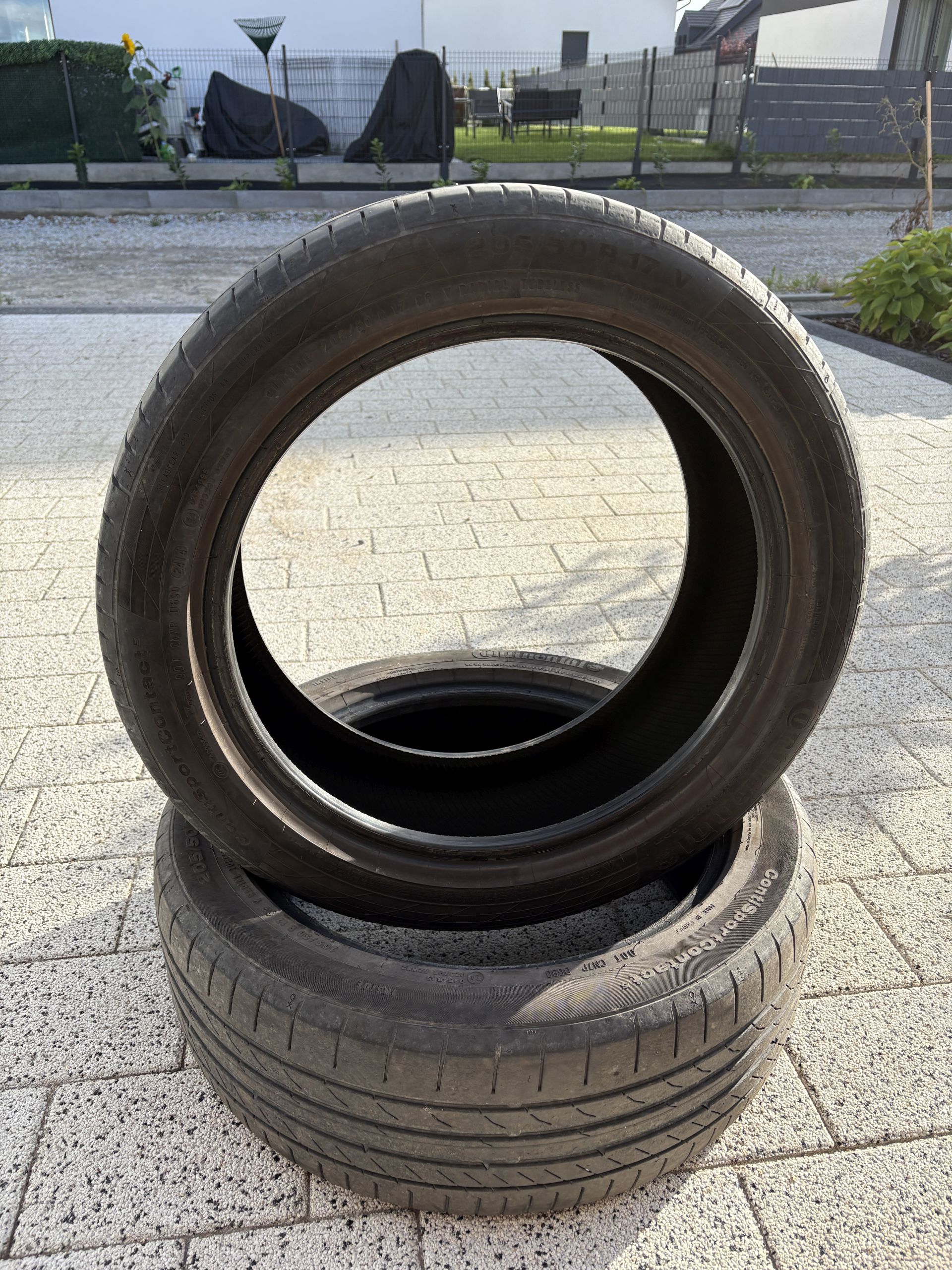 2X ШИНИ ЛІТНІ CONTINENTAL CONTISPORTCONTACT 5 205/50R17 89 V 