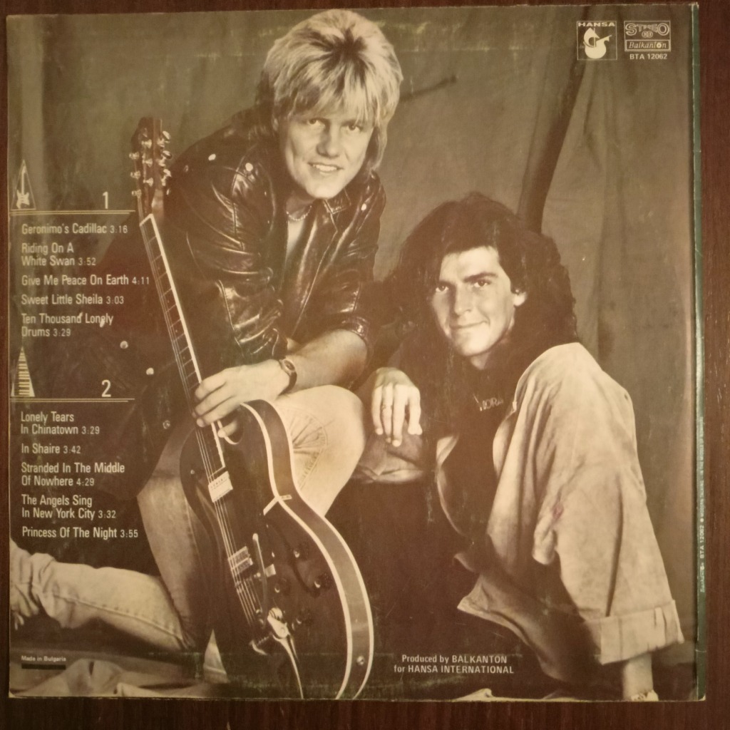 MODERN TALKING - IN THE MIDDLE OF NOWHERE /LP 1986 | Rzeszów | Kup