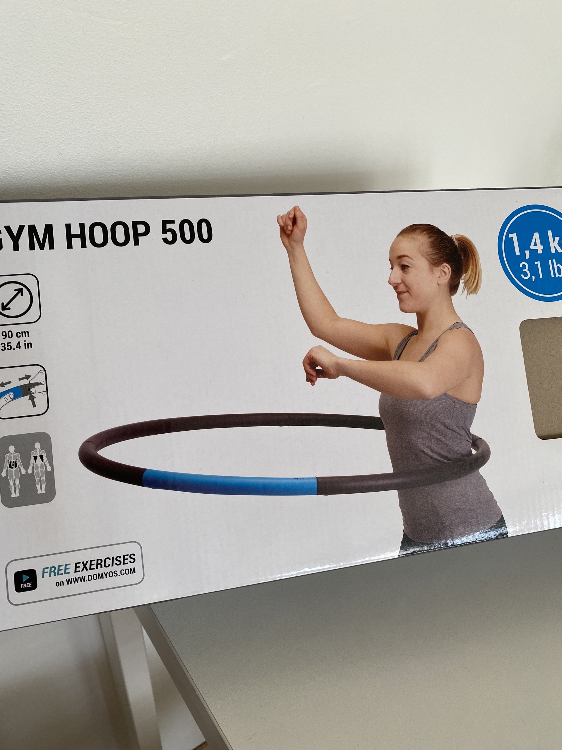 Hula hop obręcz Decathlon Domyos Gym Hoop 500 Warszawa Kup teraz na