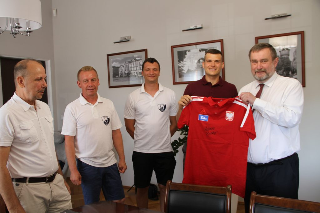 Zdjęcie oferty: Koszulka Polska Adidas autograf Mateusz Biskup