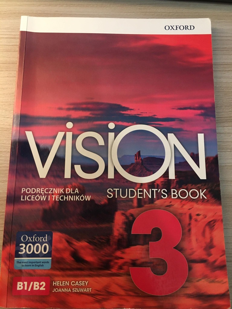 Oxford Vision 3 Student's Book B1/B2 Lublin Kup teraz na Allegro