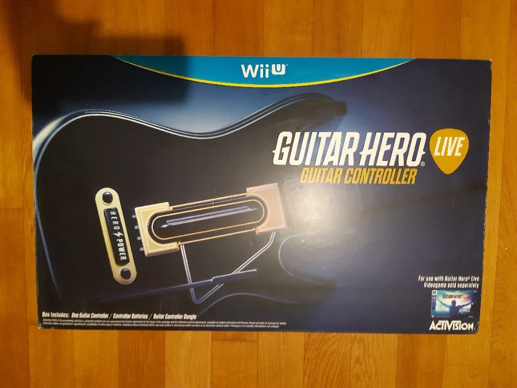 Zdjęcie oferty: Gitara Guitar Hero Live do Nintendo Wii U