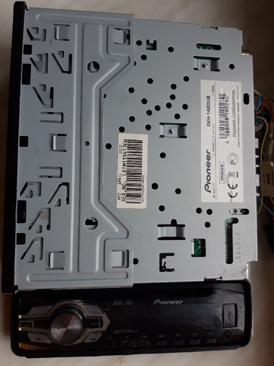 Radio samochodowe Pioneer DEH1420UB Warszawa Kup teraz na Allegro