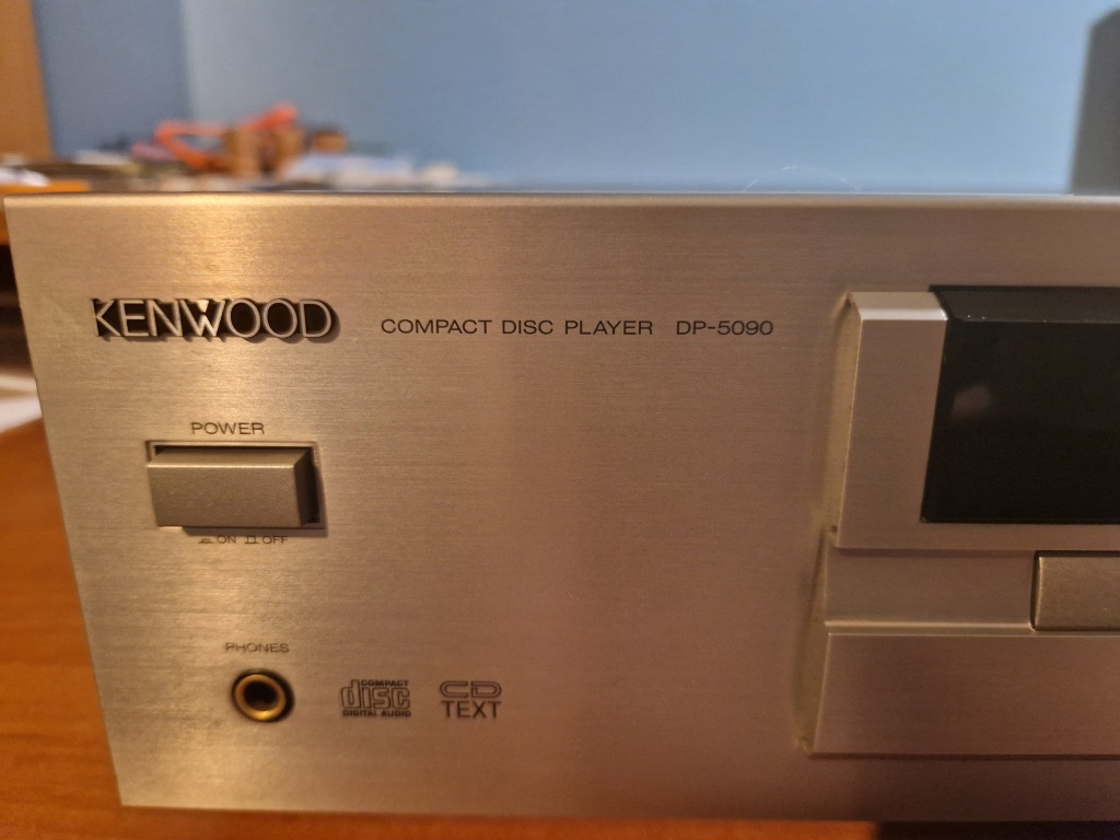 Odtwarzacz CD Kenwood DP 5090 srebrny Katowice Kup teraz na Allegro