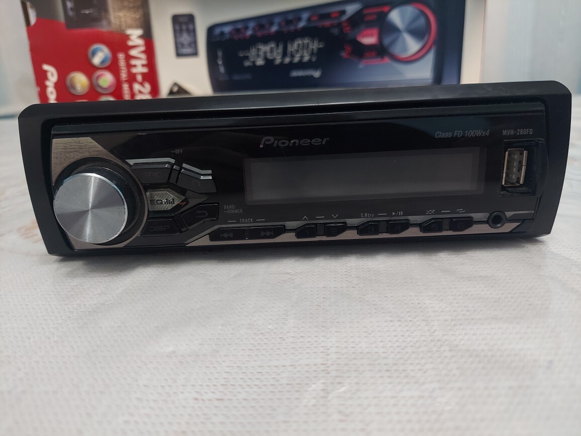 Radio samochodowe 4x100W Pioneer mvh-280FD | Tczew | Kup teraz na ...