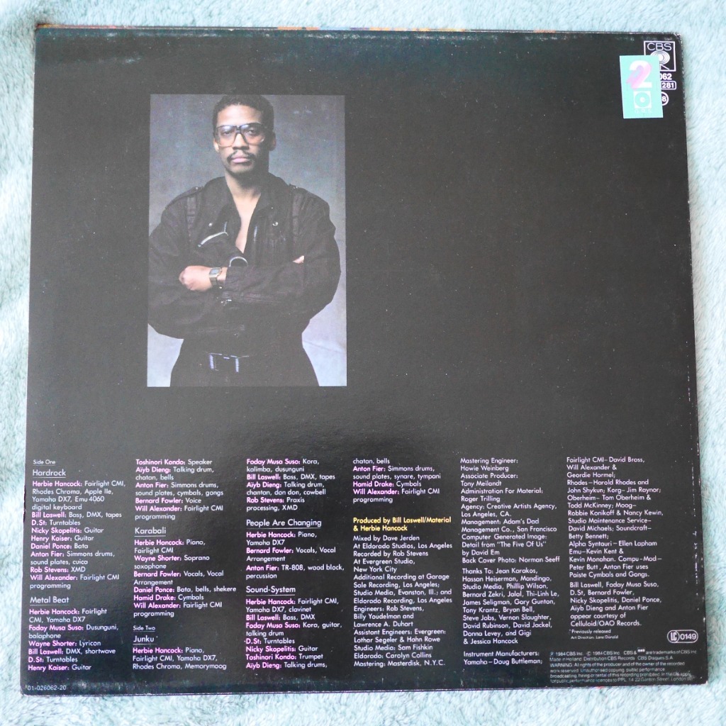 Vinyl Herbie Hancock Sound System 1984 NM Toruń Kup teraz na