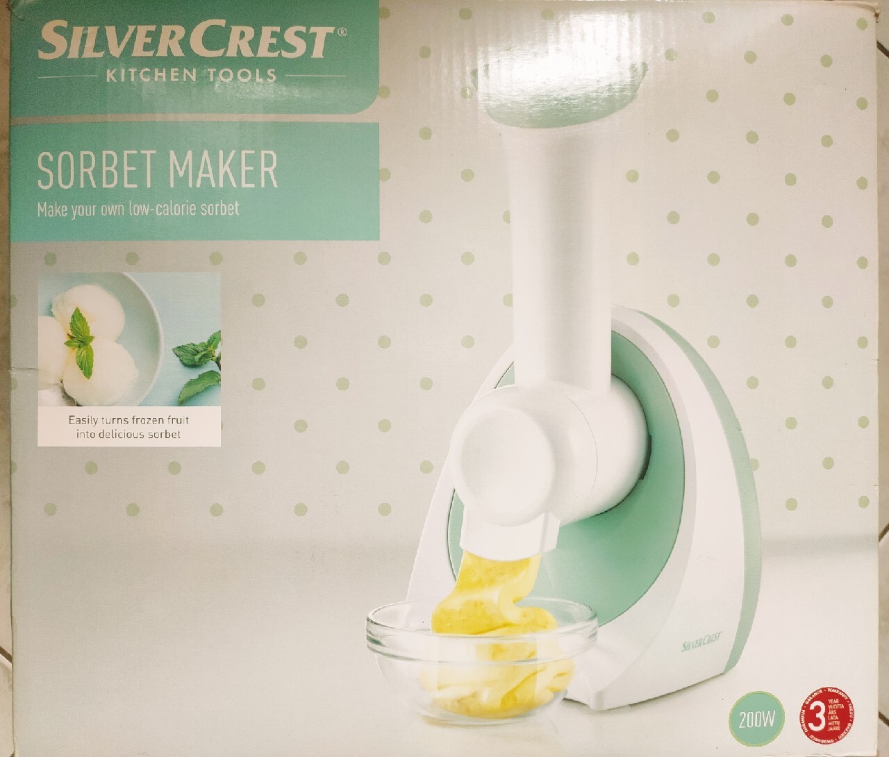 Silvercrest Sorbet Maker Wroc aw Kup teraz na Allegro Lokalnie