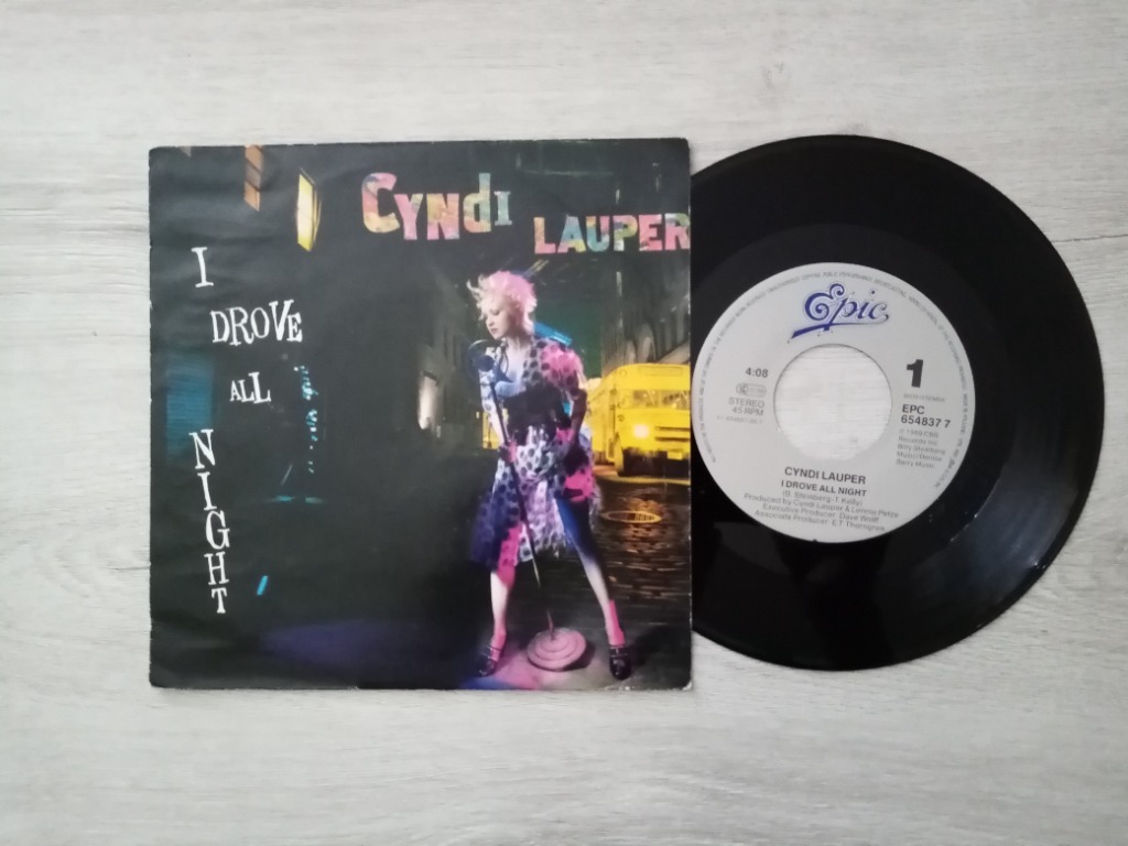 Cyndi Lauper I Drove All Night WINYL (7'') Izbica Kup teraz na