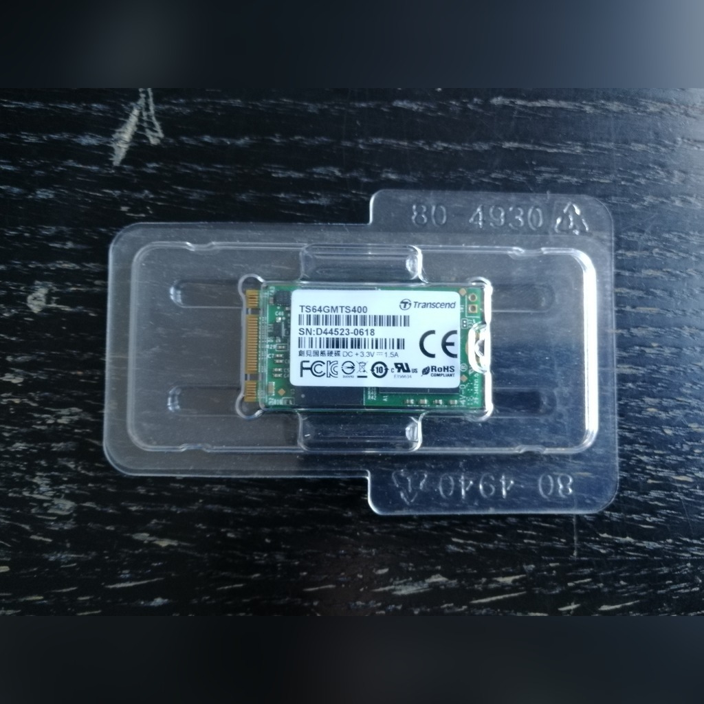 Dysk SSD Transcend M.2 64GB SATA3 TS64GMTS400 Krak w Kup