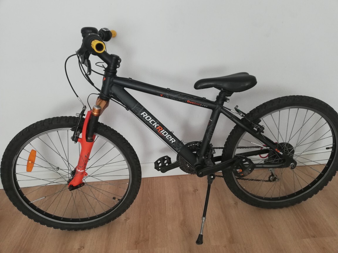 Rower b twin 24 cale decathlon rockrider aluminiow Poznań