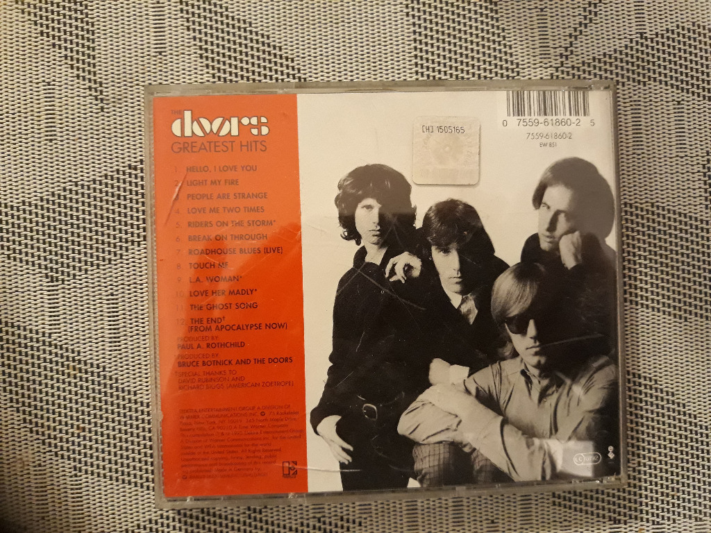 CD The Doors Greatest Hits Gorlice Kup teraz na Allegro Lokalnie