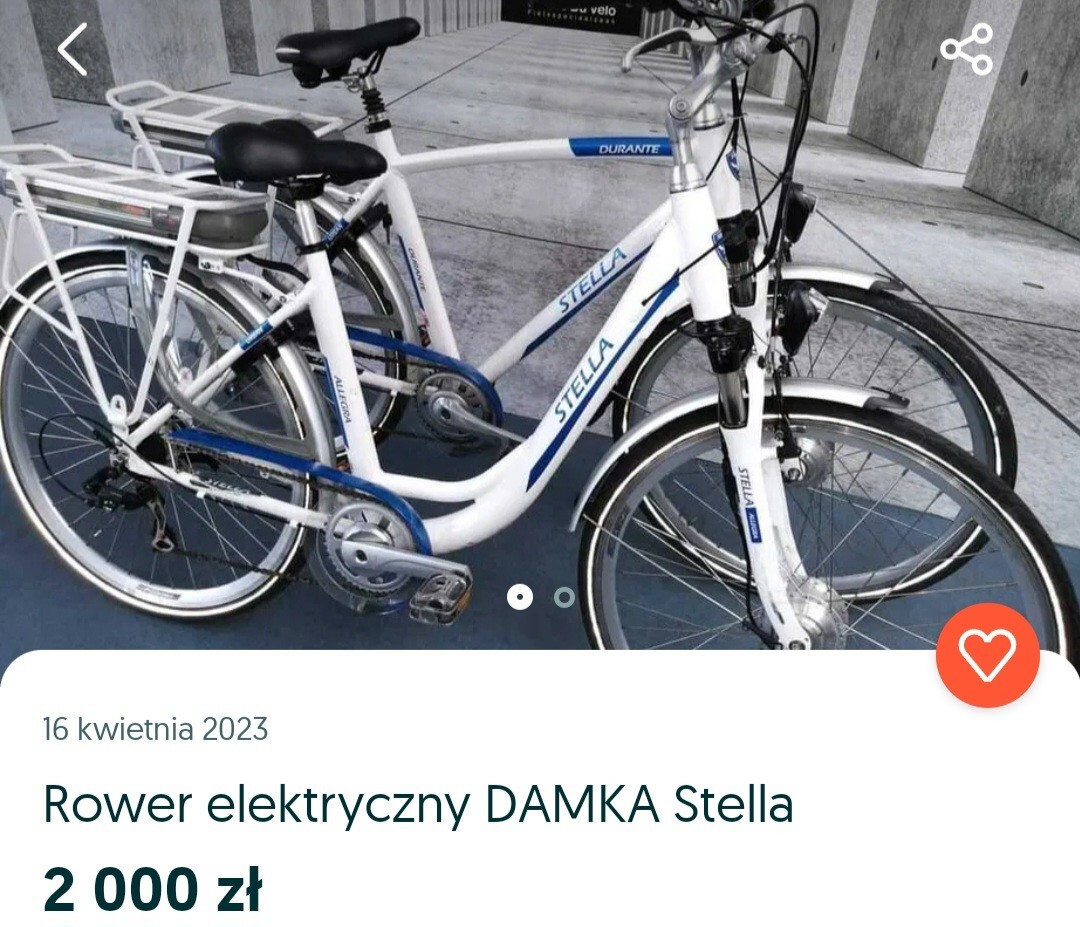 Rower elektryczny Stella damka Zielonki Kup teraz na Allegro Lokalnie