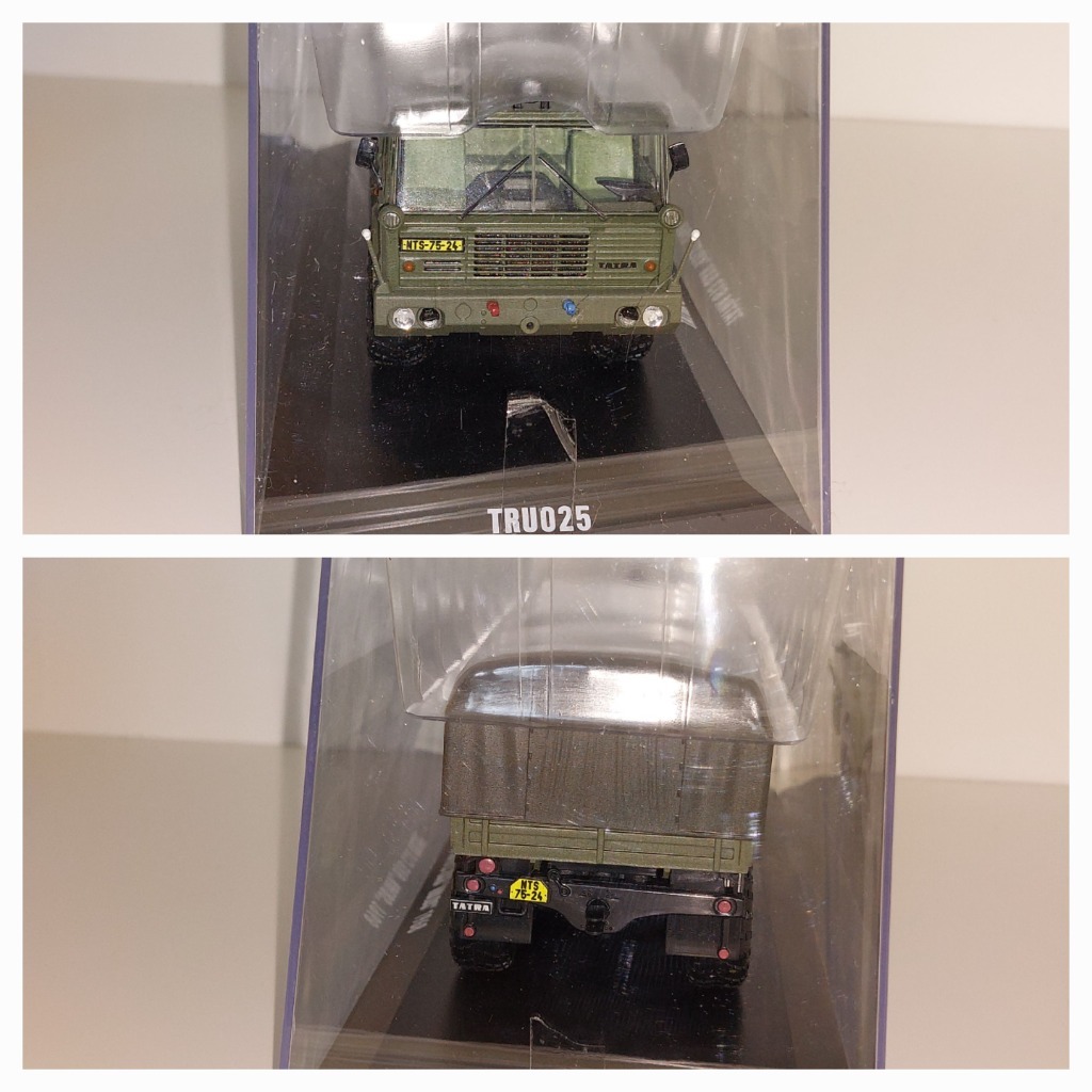 Tatra 813 8x8 Kolos egy 1:24 fém modell autó méretarányos kivitelben