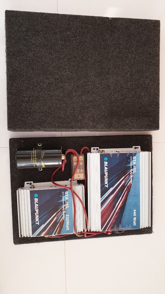 Wzmacniacz Blaupunkt GTA 480 (440W) GTA 280 (220W) | Warszawa | Kup ...