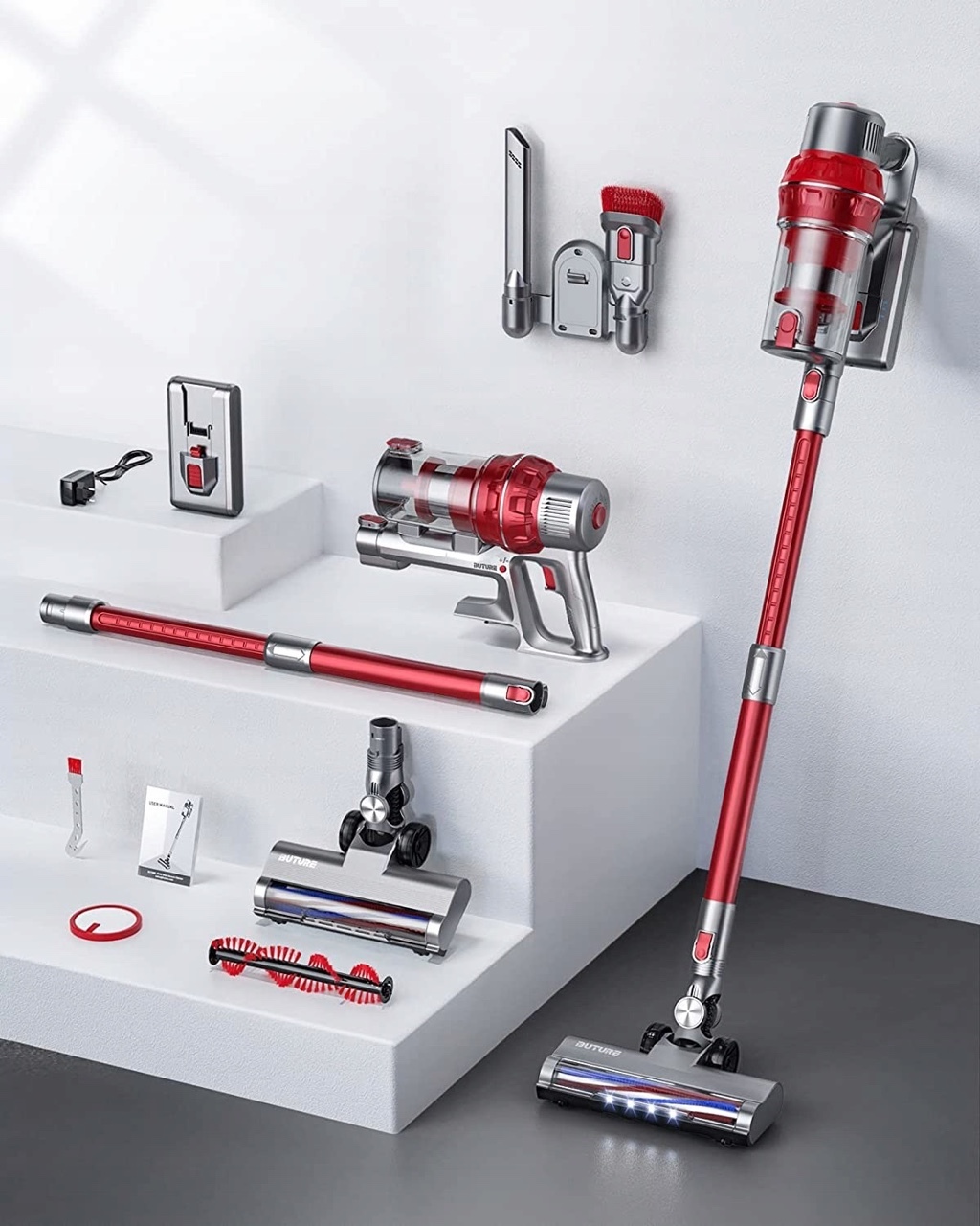 Odkurzacz Pionowy Bezprzewodowy Buture JR100 | Lesznowola | Kup teraz ...