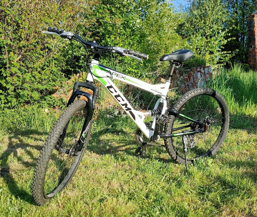 Oryginalny rower CCM Apex 6061 Aluminium Shimano Krak w