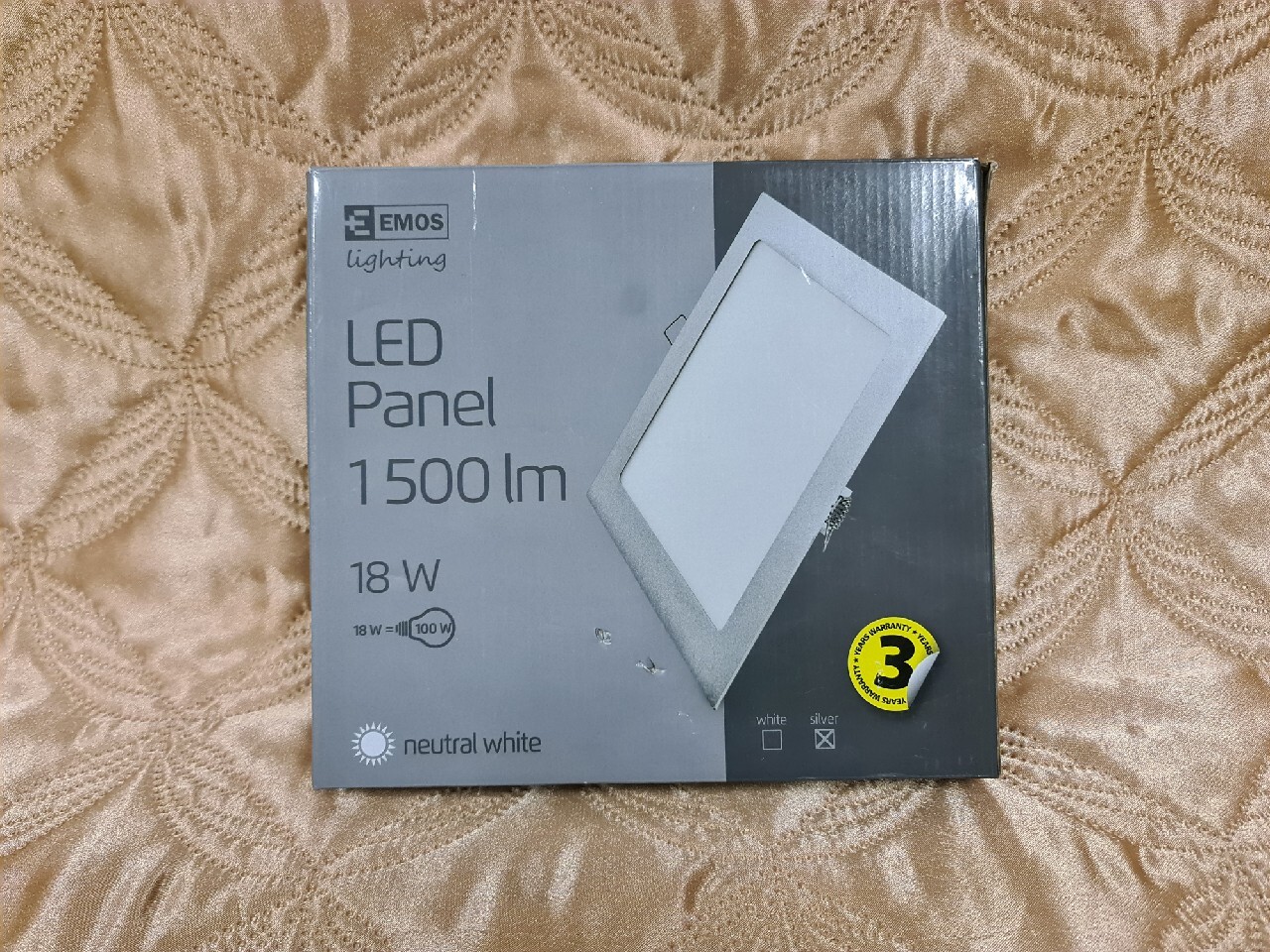 Panel LED EMOS 1500 lm 18W wpuszczany | Szczecin | Kup teraz na Allegro ...