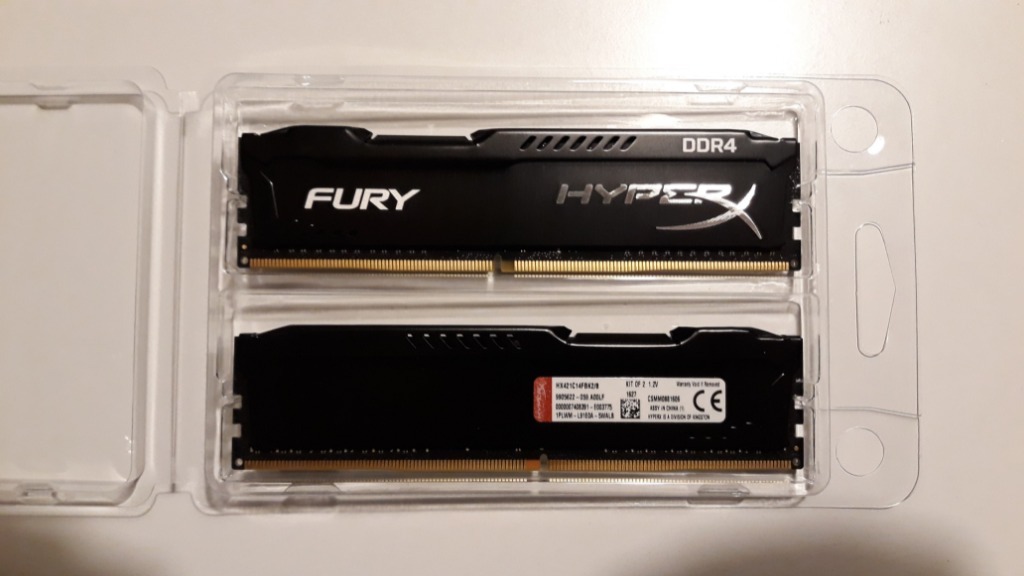 Kingston HyperX 2x4GB DDR4 2133MHz HX421C14FBK2/8 | Kraków | Kup teraz ...