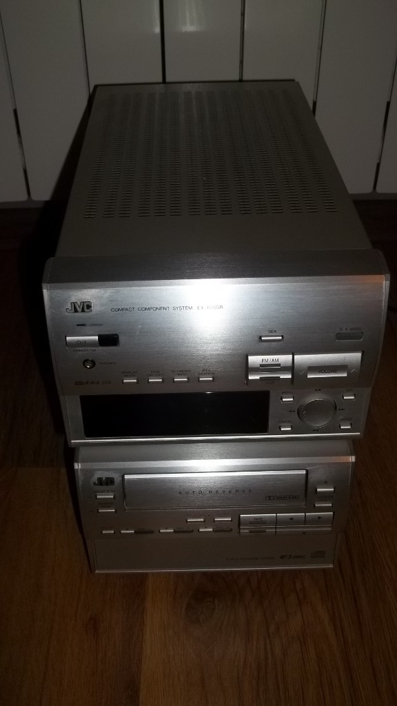 SUPER MINI WIEZA JVC EXTD55R KOLUMNY PILOT Lwówek Licytacja na Allegro Lokalnie