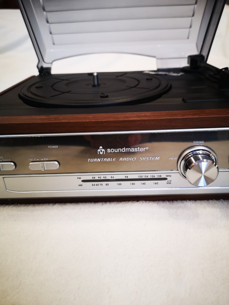 Soundmaster PL186H Gramofon Radio styl Retro | Łódź | Kup teraz na ...