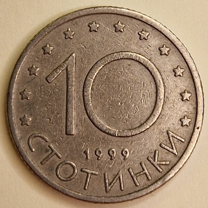 Bułgaria 10 stotinek 1999 | TORZYM | Licytacja na Allegro Lokalnie