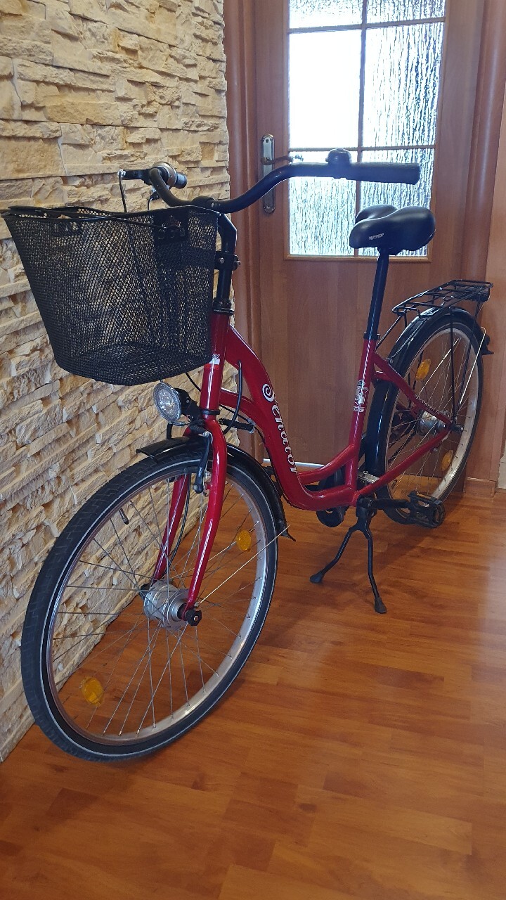 Rower miejski damski Senator 26" czerwony DO NEGOCJACJI Szczecin