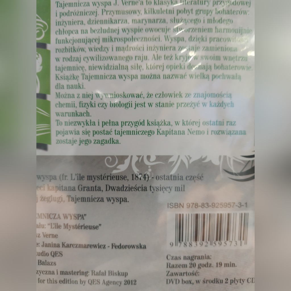 Tajemnicza Wyspa Juliusza Verne A 2012