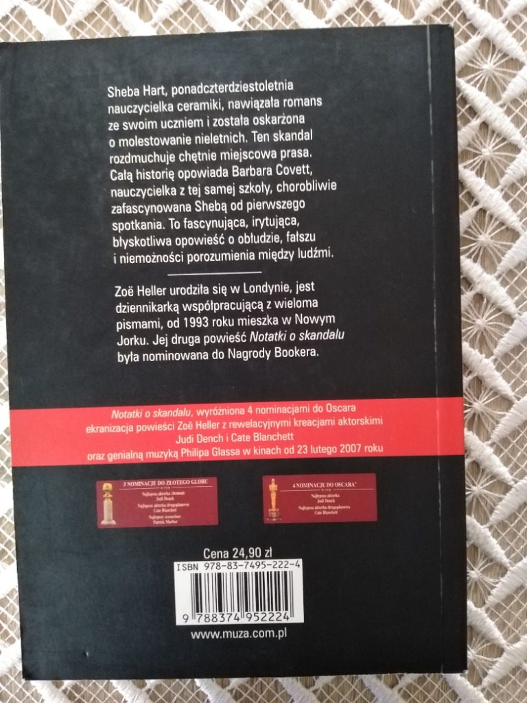 Notatki O Skandalu Zoe Heller Kup Teraz Za 2 00 Zl Solec Kujawski Allegro Lokalnie