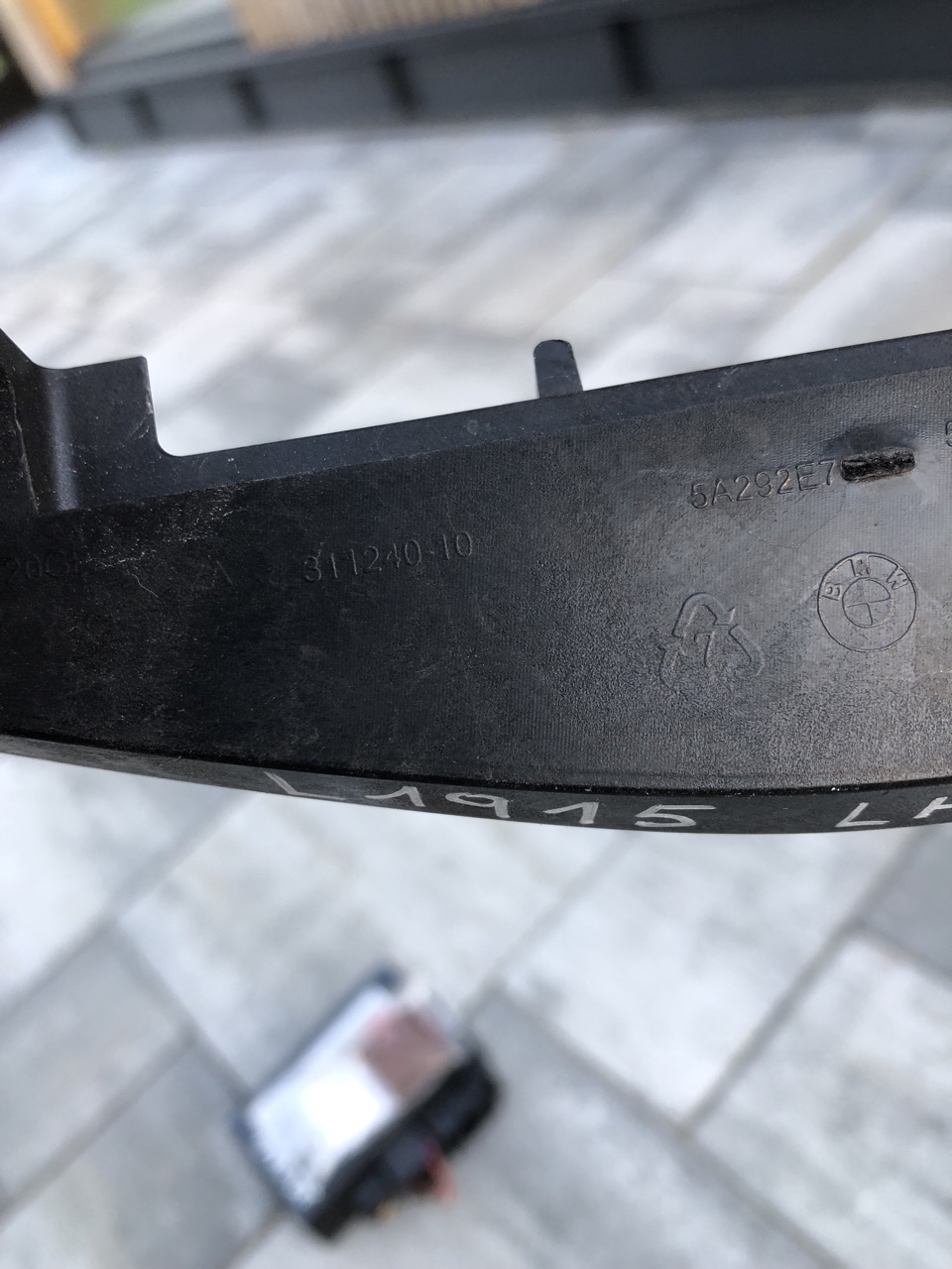 КРОНШТЕЙН РАДАРУ МЕРТВОГО POLA, КІНЦІВКА ABSORBERA ЛІВА BMW X3 G45 5A292E7 