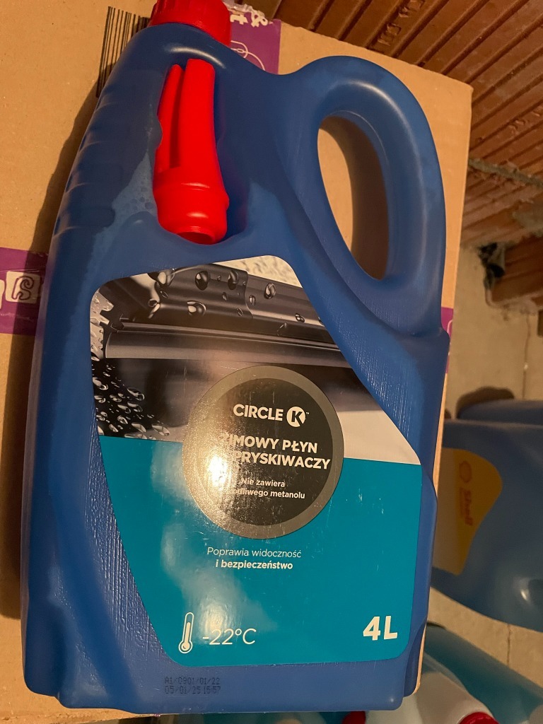 Circle K. Płyn do spryskiwacza zimowy. 4l Trzebnica Kup teraz na
