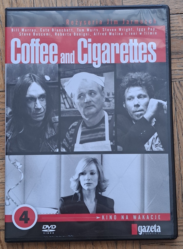 Coffee and Cigarettes na DVD Warszawa Licytacja na Allegro Lokalnie