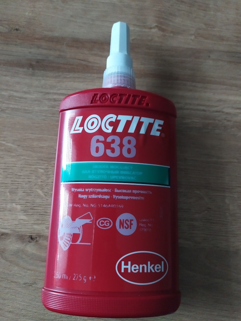 Клей Loctite 638 АКЦИЯ (250мл)