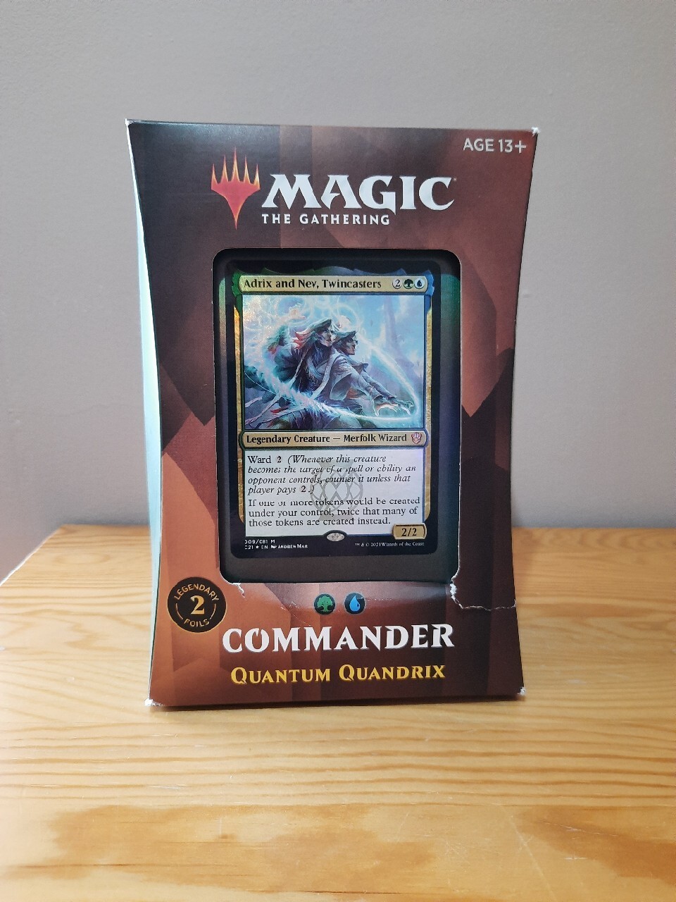Quantum Quandrix Commander deck EDH MtG Łódź Kup teraz na Allegro Lokalnie
