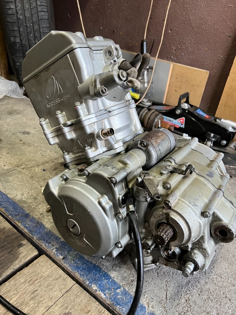 Silnik Hyosung TE 450 SPORT KędzierzynKoźle Ogłoszenie na Allegro