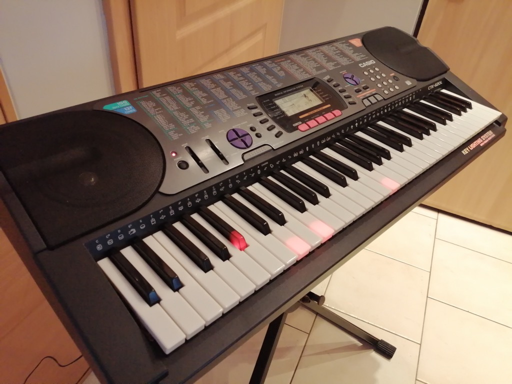 Keyboard Casio dynamiczna podświetlana klawiatura Lublin Kup teraz na Allegro Lokalnie