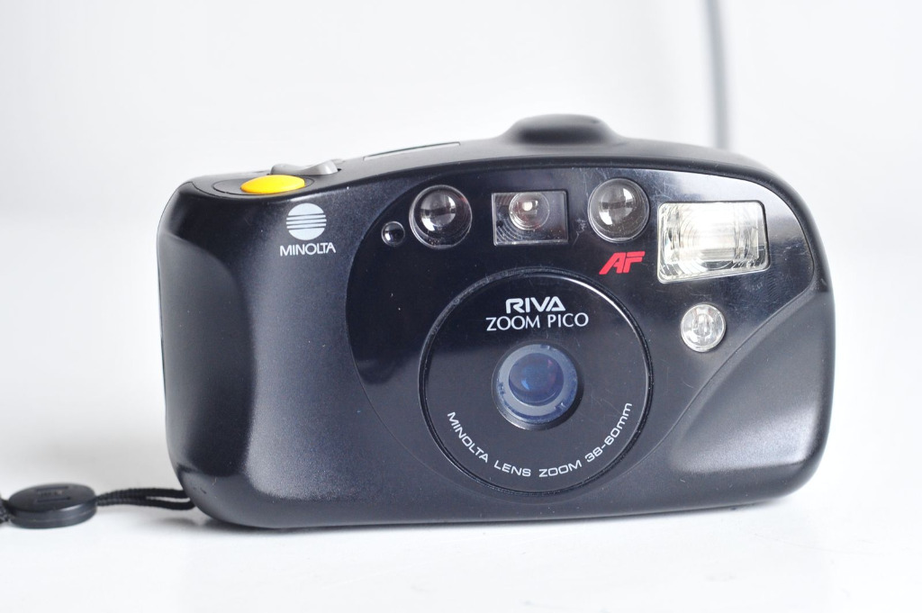 Aparat analogowy Minolta Riva Zoom Pico Sejny Kup teraz na Allegro
