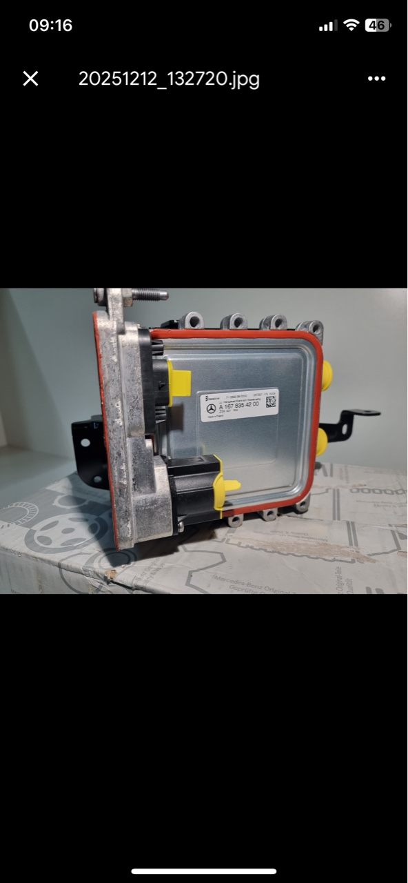 MERCEDES A1678354200 A0008358403 НОВА НАГРІВАЧ НАГРІВАЧ ЕЛЕКТРИЧНА 