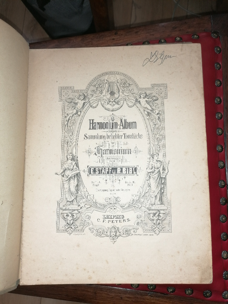 HARMONIUMALBUM Edition Peters Piotrków Trybunalski Licytacja na