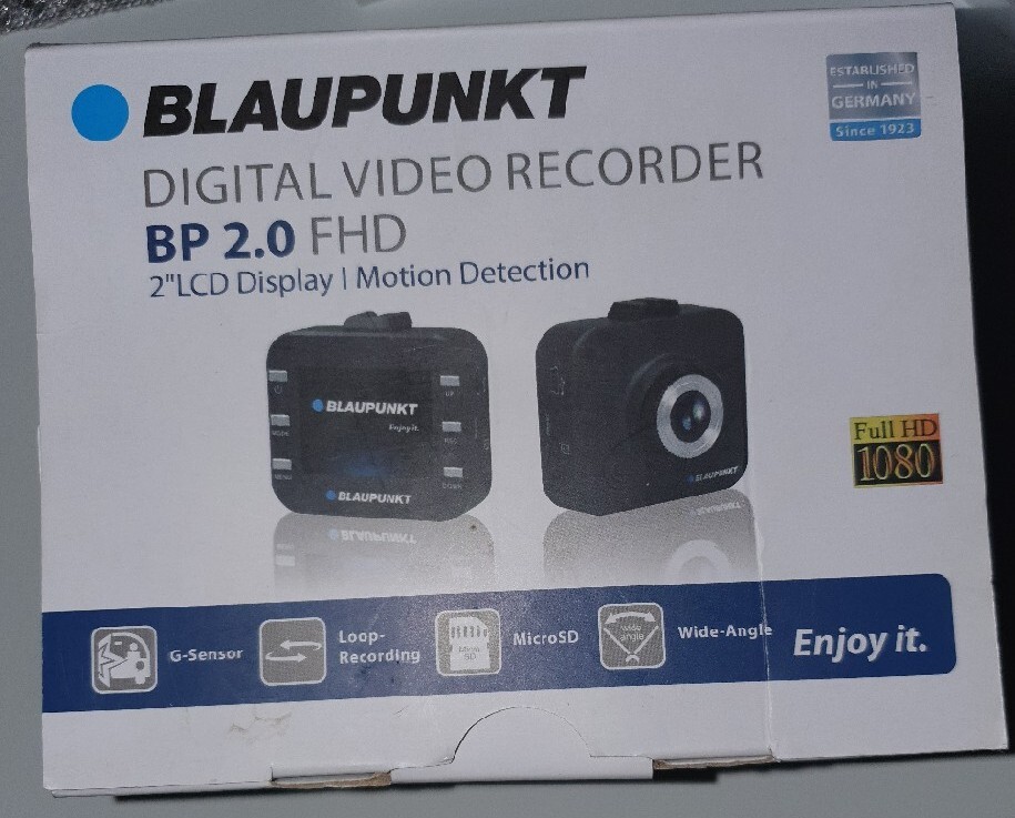 Blaupunkt Digital video recorder BP 2.0 FHD 2" LCD Myślibórz Kup