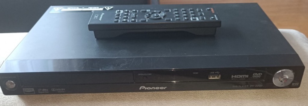 Odtwarzacz DVD Pioneer DV-220V-K | Zduńska Wola | Licytacja na Allegro ...