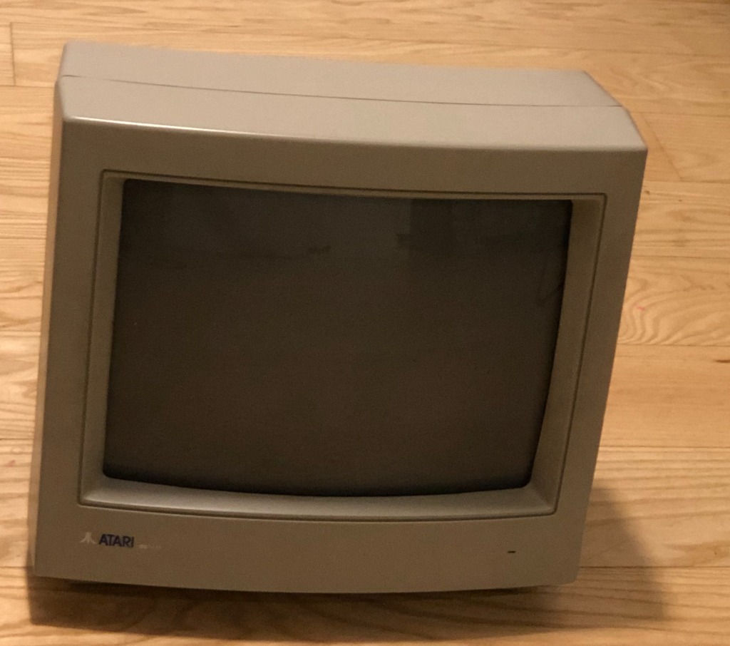 Monitor Atari SC1435 ST Falcon przejściówka SCART Warszawa Kup