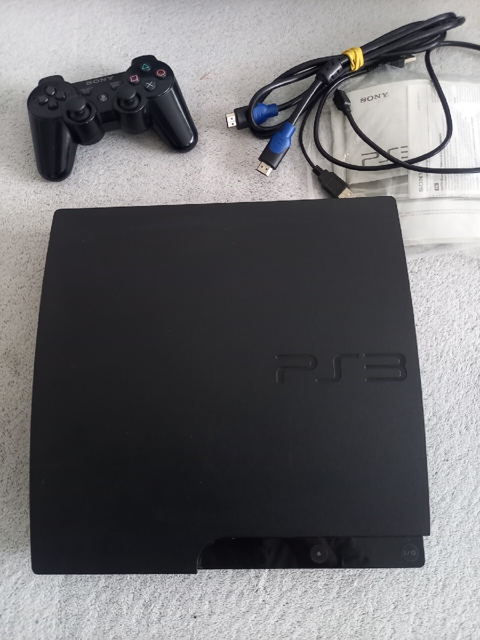 Playstation 3 Slim CECH 3004A 500GB dwa pady box Warszawa Kup teraz