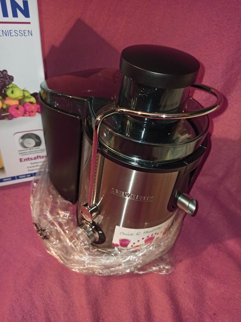 Centrifuga Professionale SEVERIN ES 3566 - 400W, Acciaio Inox, BPA Free, 0.5L - Foto 6