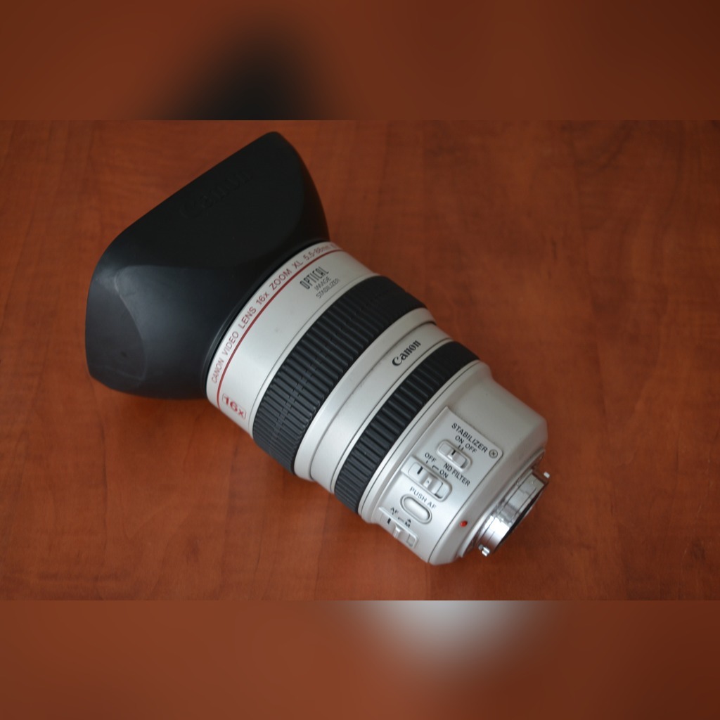 CANON VIDEO LENS 16x ZOOM XL 5.588mm IS II Aleksandrów Łódzki Kup