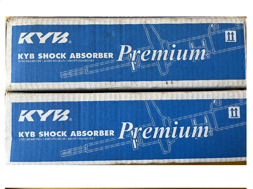 2 АМОРТИЗАТОРИ KAYABA (MADE IN MALAYSIA) 632116 I 632117 (ЛІВИЙ I PRAWY) 
