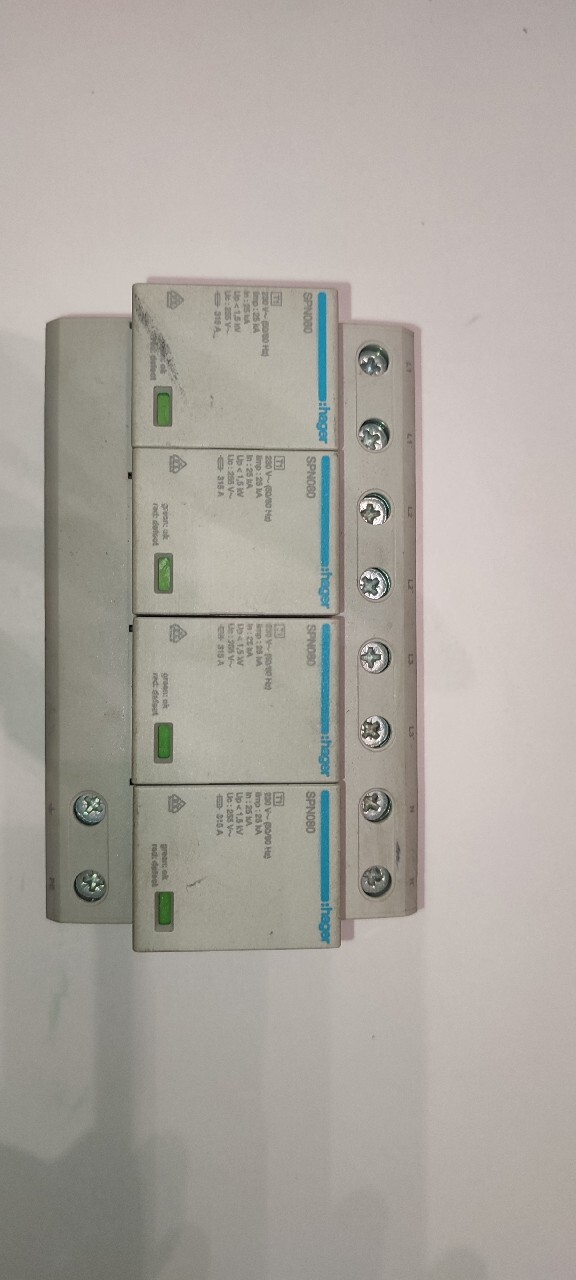 Ogranicznik przepięć kombi HAGER SPN801 | Elbląg | Kup teraz na Allegro ...